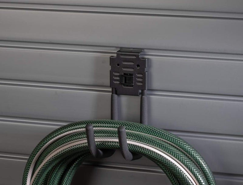 HandiWall 6" J Hook with Locking Bracket for Tool Storage on Garage Slatwall Panels - Image 2